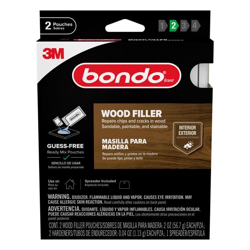 BONDO - Bondo Golden Yellow Wood Filler 2 oz