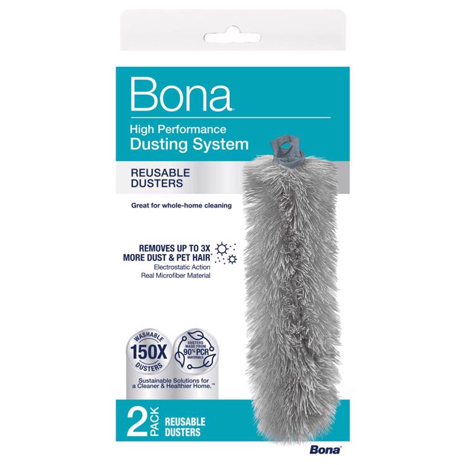 Bona Microfiber Duster 11 in. W X 17 in. L 2 pk - Case of 11