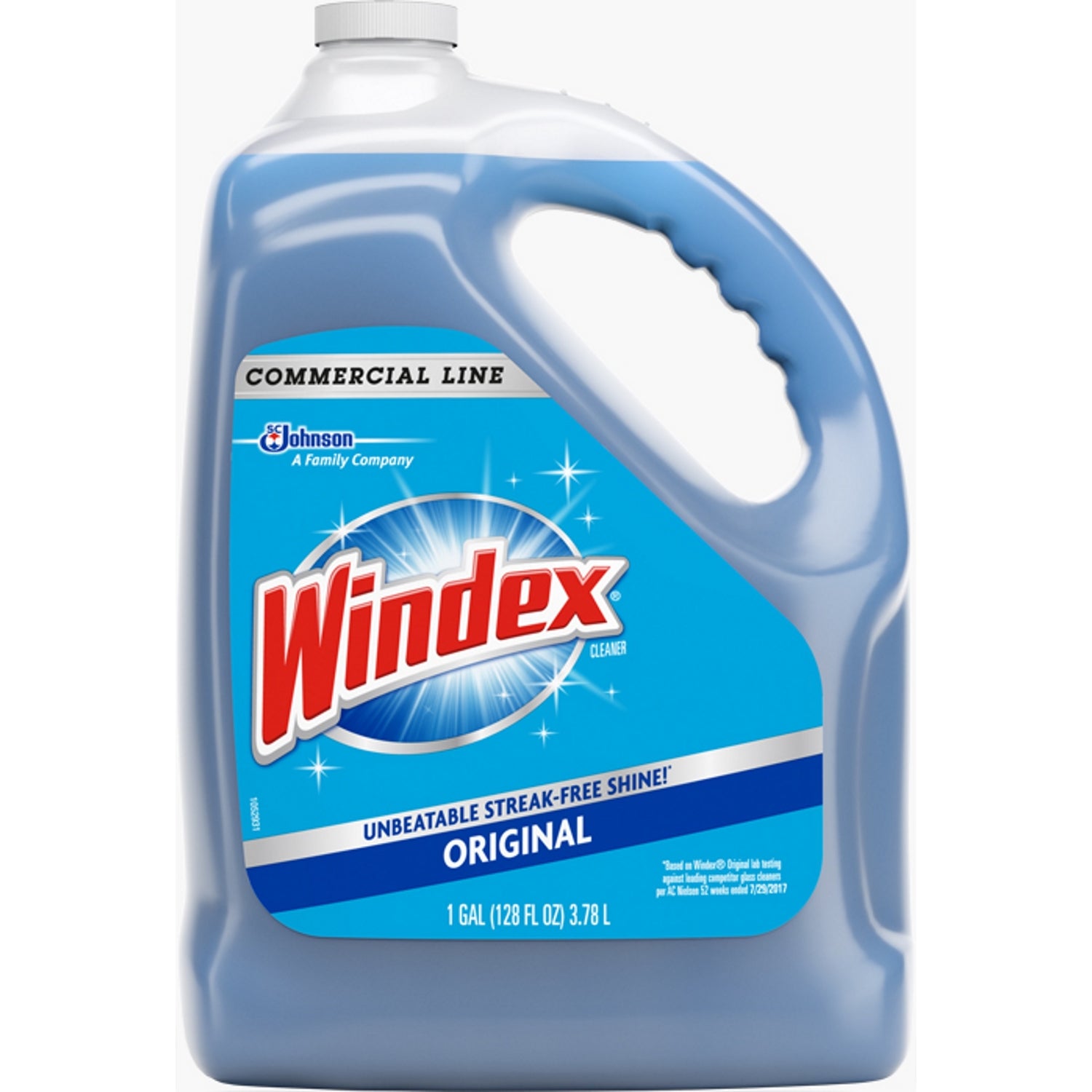 Windex Commercial Line No Scent Glass and Surface Cleaner 1 gal Liquid - Case of 4