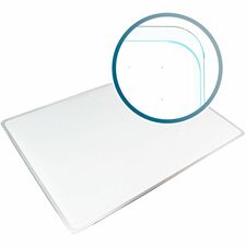 Viztex® Glacier White Multi-Purpose Grid Glass Dry Erase Board 24" x 36"