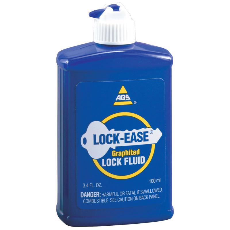 AGS - AGS Lock-Ease Graphite Lock Lubricant 3.4 oz 1 pk
