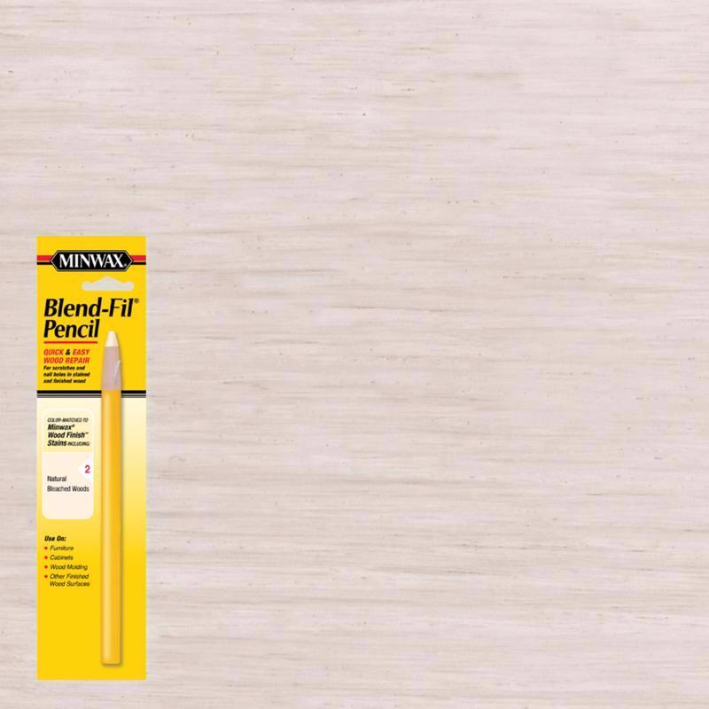 MINWAX - Minwax Blend-Fil No.2 Natural Bleached Wood Pencil 0.8 oz