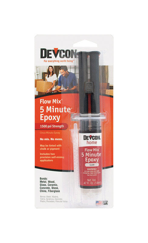 DEVCON - Devcon 5 Minute High Strength Epoxy 0.47 oz - Case of 6