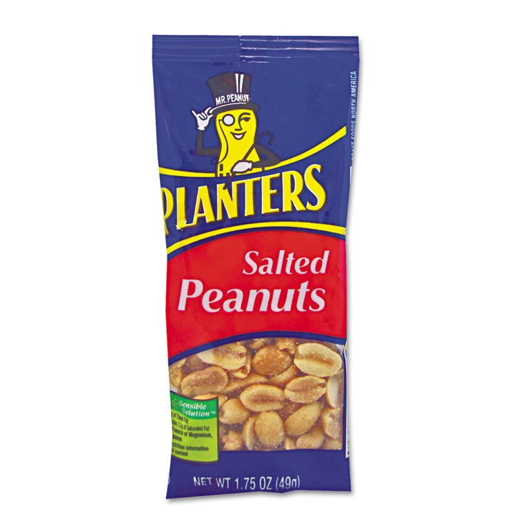 Planters - Salted Peanuts, 1.75 oz, 12/Box