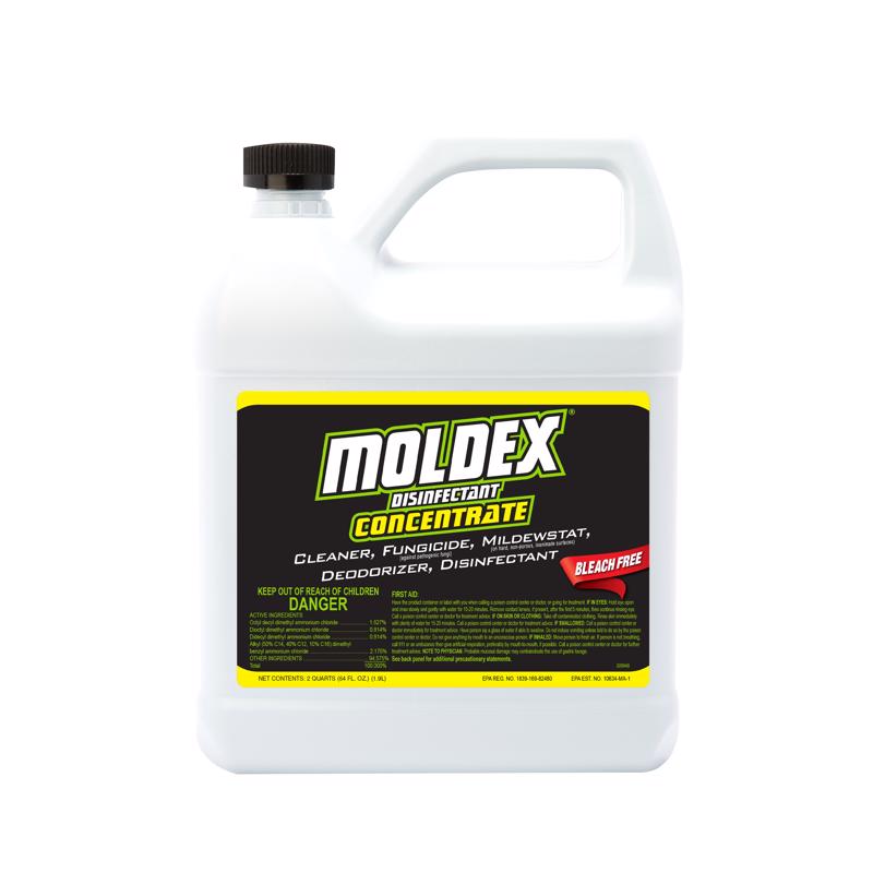 MOLDEX - Moldex No Scent Disinfectant Deodorizer and Cleaner 64 oz - Case of 4