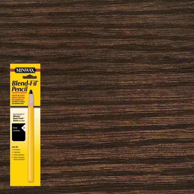 MINWAX - Minwax Blend-Fil No.9 Ebony, Jacobean Wood Pencil 0.8 oz