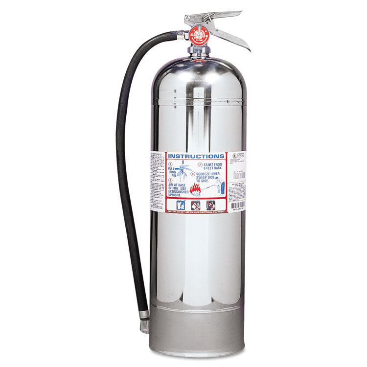 Kidde - ProPlus 2.5 W H2O Fire Extinguisher, 2-A, 2.5 gal, 20.86 lb