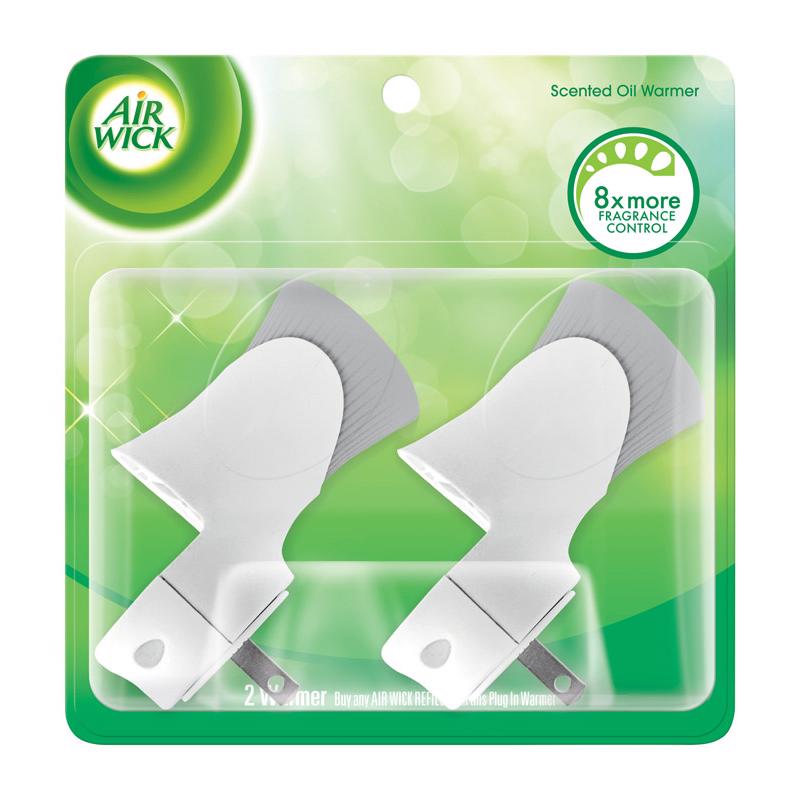 AIRWICK - Air Wick Fresh Scent Air Freshener Oil Warmer Solid 2 pk