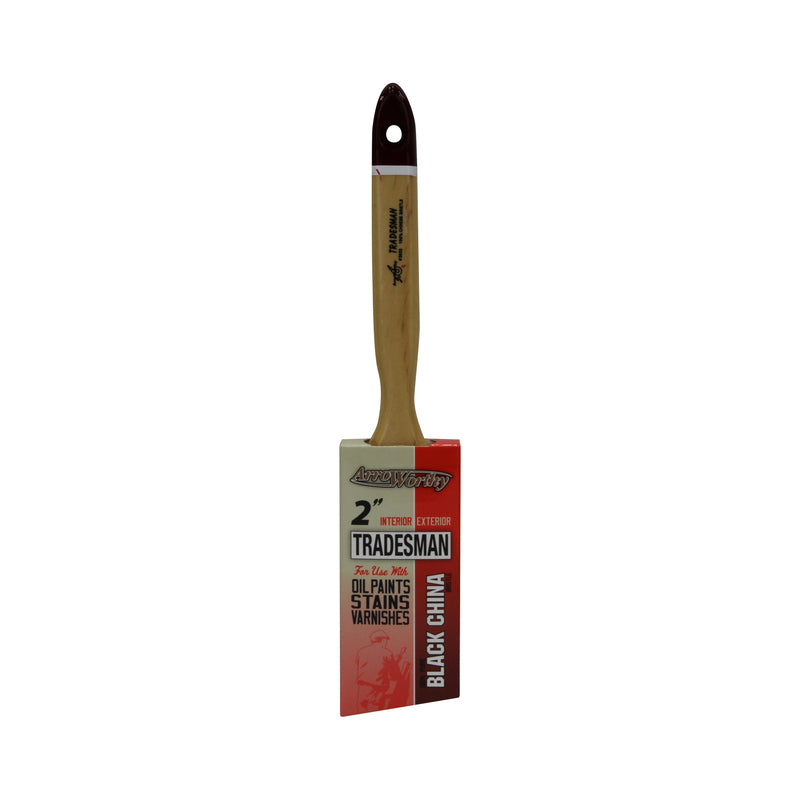 ARROWORTHY - ArroWorthy Tradesman 2 in. Angle Stain Brush