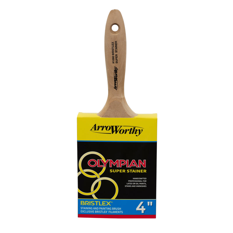 ARROWORTHY - ArroWorthy Super Stainer 4 in. Chiseled Stain Brush