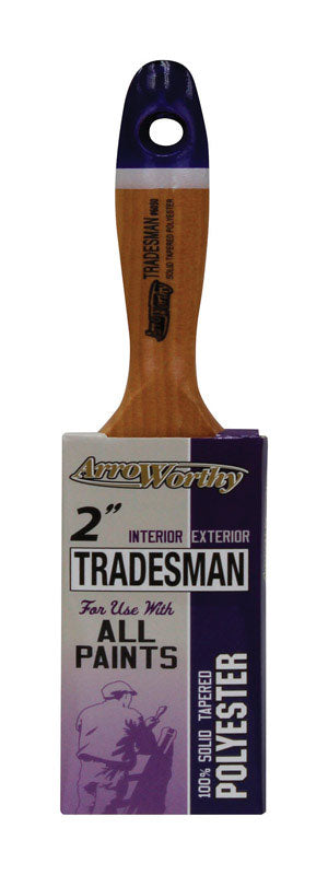 ARROWORTHY - ArroWorthy Tradesman 2 in. Chiseled Paint Brush