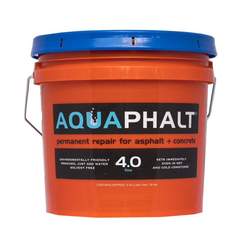 AQUAPHALT - Aquaphalt 4.0 Black Water-Based Asphalt and Concrete Patch 3.5 gal
