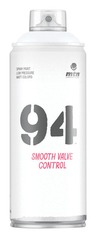 MTN - MTN 94 Matte White Spray Paint 11 oz - Case of 6