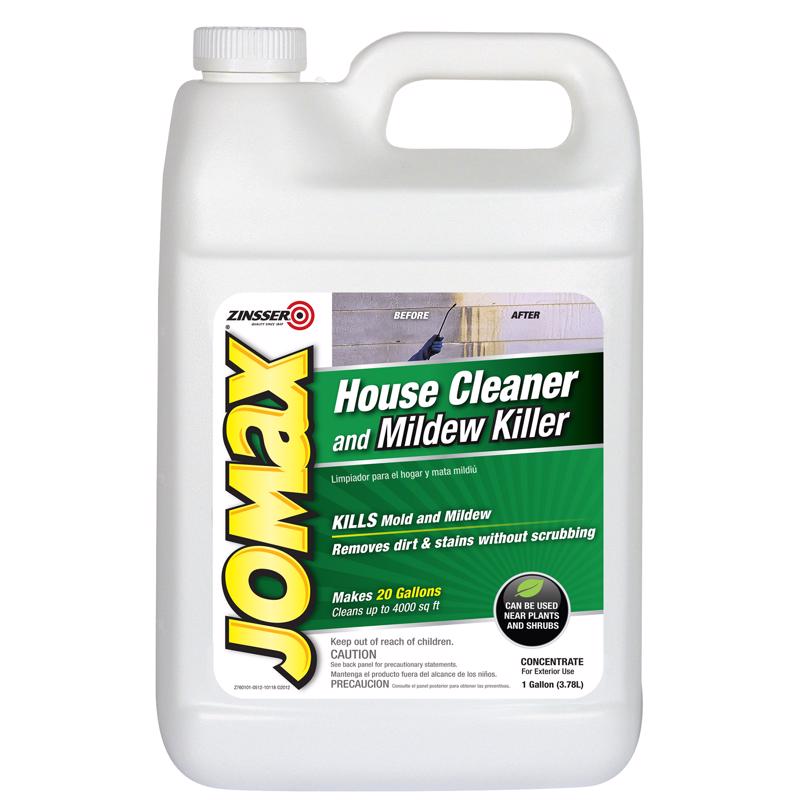 JOMAX - Zinsser Jomax House Cleaner and Mildew Killer 1 gal - Case of 4