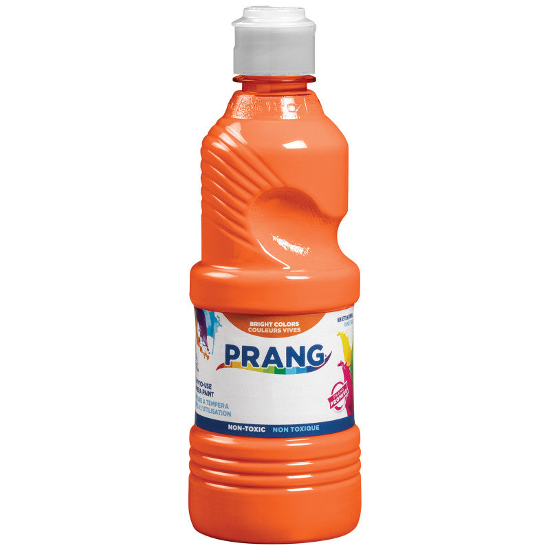 Ready-to-Use Tempera Paint, Orange, 16 oz