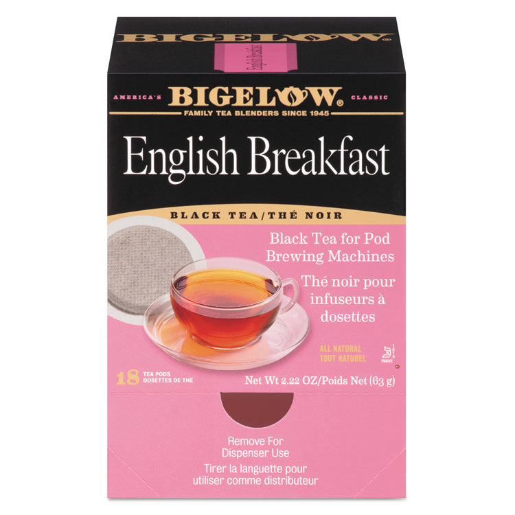 Bigelow - English Breakfast Tea Pods, 1.90 oz, 18/Box