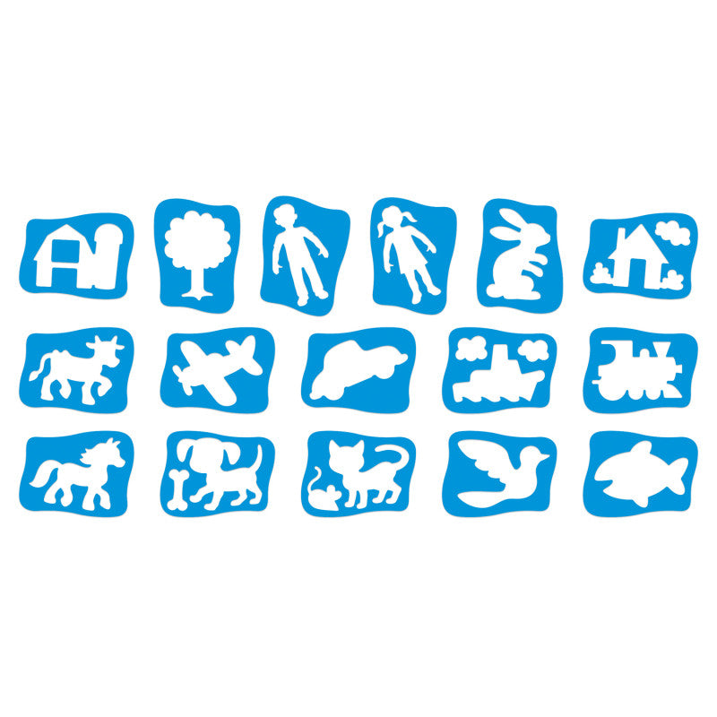 ROYLCO - My First Stencils, Pack of 16