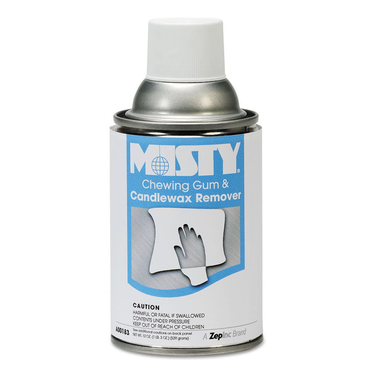 Misty - Gum Remover II, 6 oz Aerosol Spray, 12/Carton