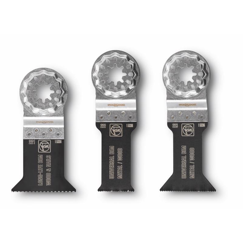 FEIN - Fein Star Lock Metal E-Cut Universal Saw Blade 3 pc
