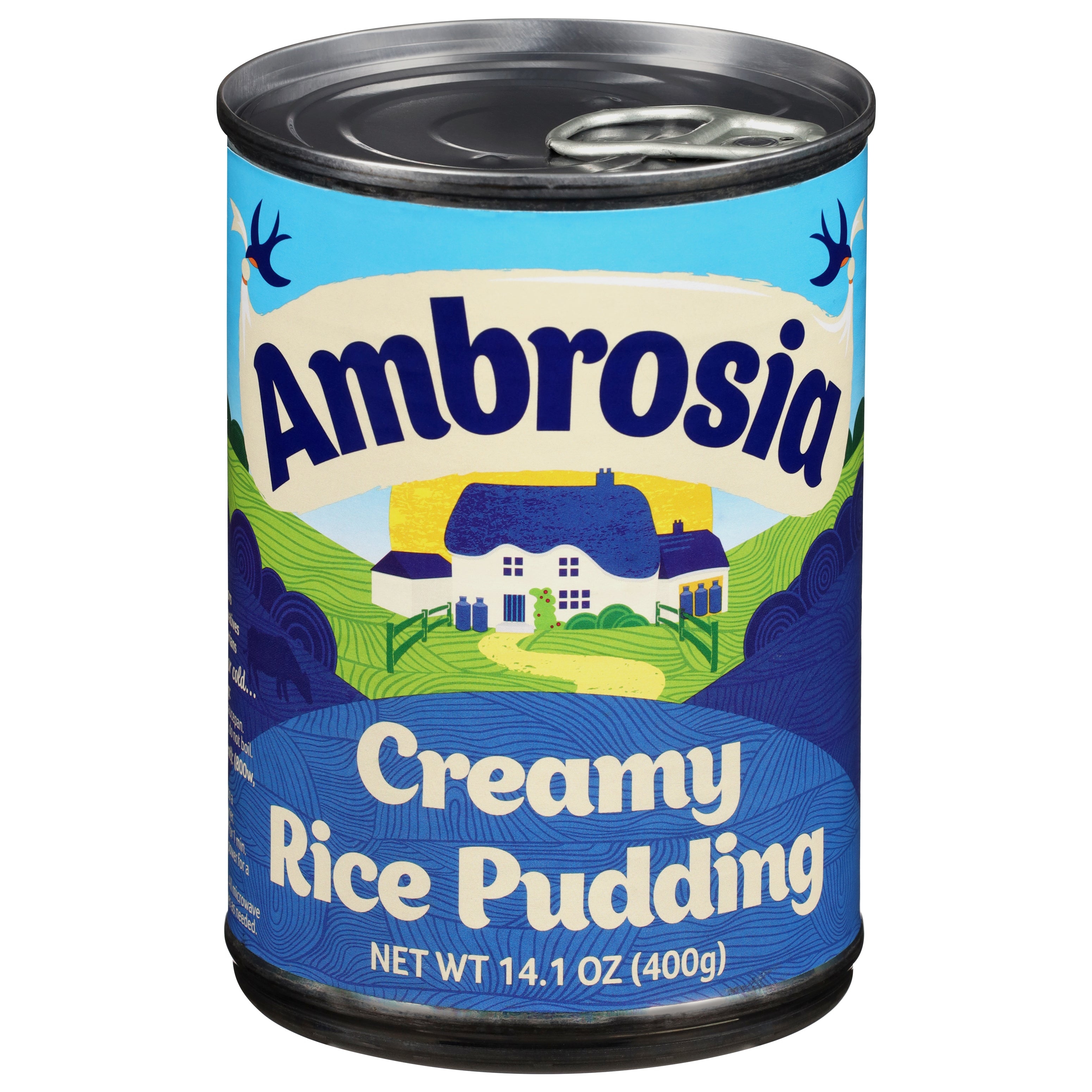 Ambrosia Creamy Rice Pudding 14.1 oz - Case of 12