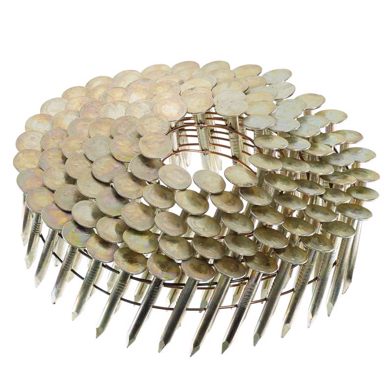 SENCO - Senco 1-1/4 in. 16 Ga. Angled Coil Galvanized Roofing Nails 15 deg 7200 pk