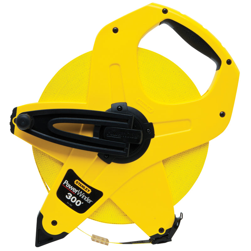 STANLEY - Stanley PowerWinder 300 ft. L X 0.5 in. W Long Tape Measure 1 pk