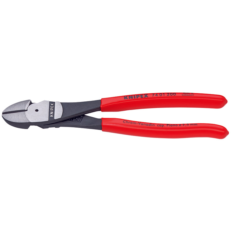 KNIPEX - Knipex 8 in. Chrome Vanadium Steel High Leverage Diagonal Pliers