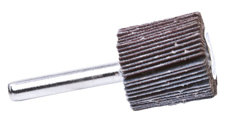 FORNEY - Forney 1 in. D X 1/4 in. Aluminum Oxide Flap Wheel 120 Grit 1 pc