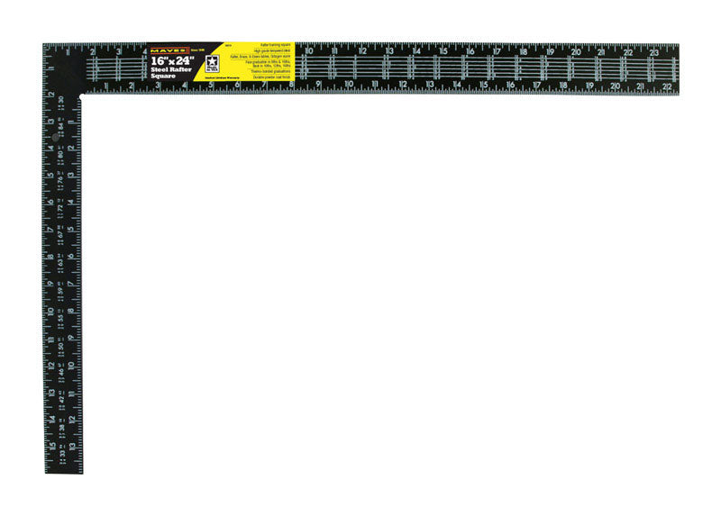 MAYES - Mayes 24 in. L X 16 in. H Steel Carpenter Square