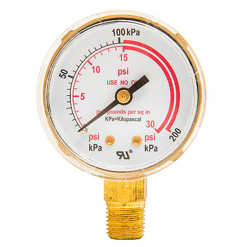 FORNEY - Forney Low Pressure Gauge 1 pc