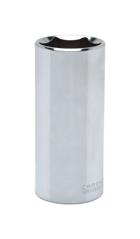 CRESCENT - Crescent 1-1/16 in. X 1/2 in. drive SAE 6 Point Deep Socket 1 pc