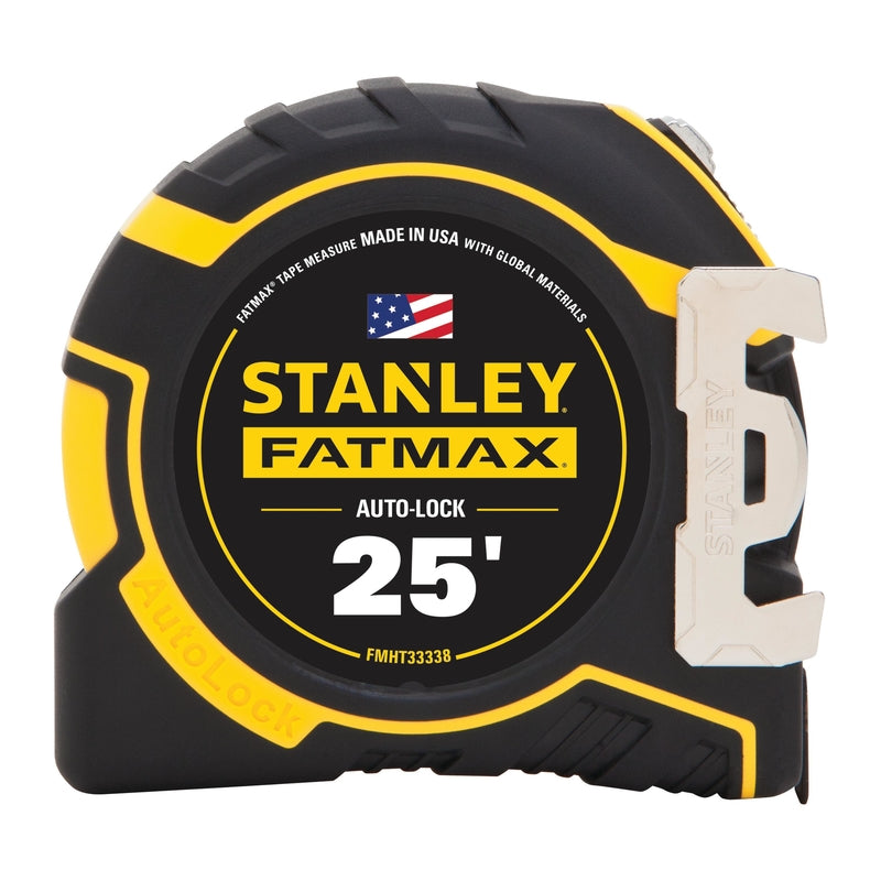 STANLEY FAT MAX - Stanley Fatmax 25 ft. L X 1.25 in. W Auto Lock Tape Measure 1 pk
