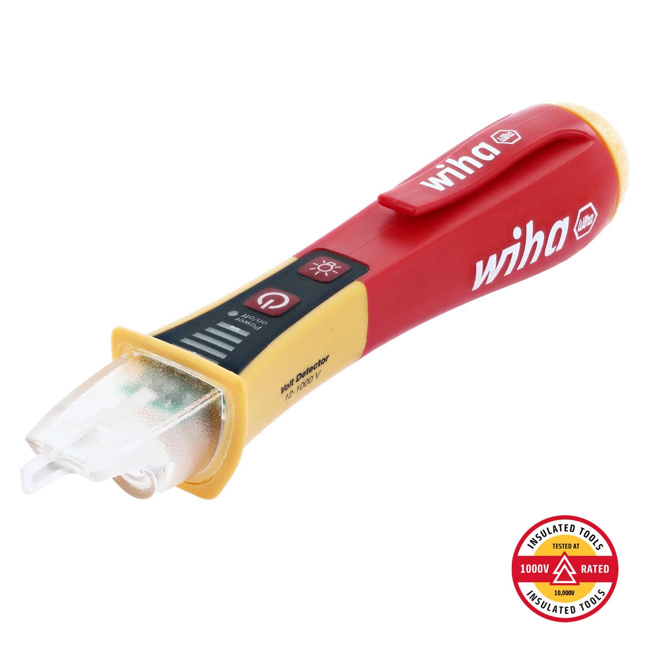 Wiha Non-Contact Voltage Tester Category IV 12-1000V AC with Flash Light