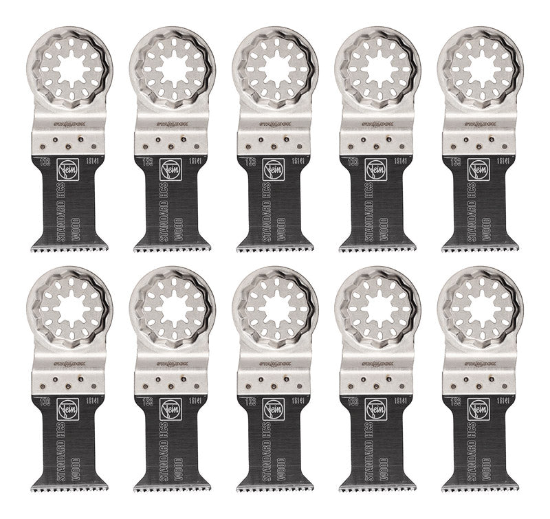 FEIN - Fein Starlock 1-3/8 in. X 2 in. L Steel Saw Blade Set 10 pk