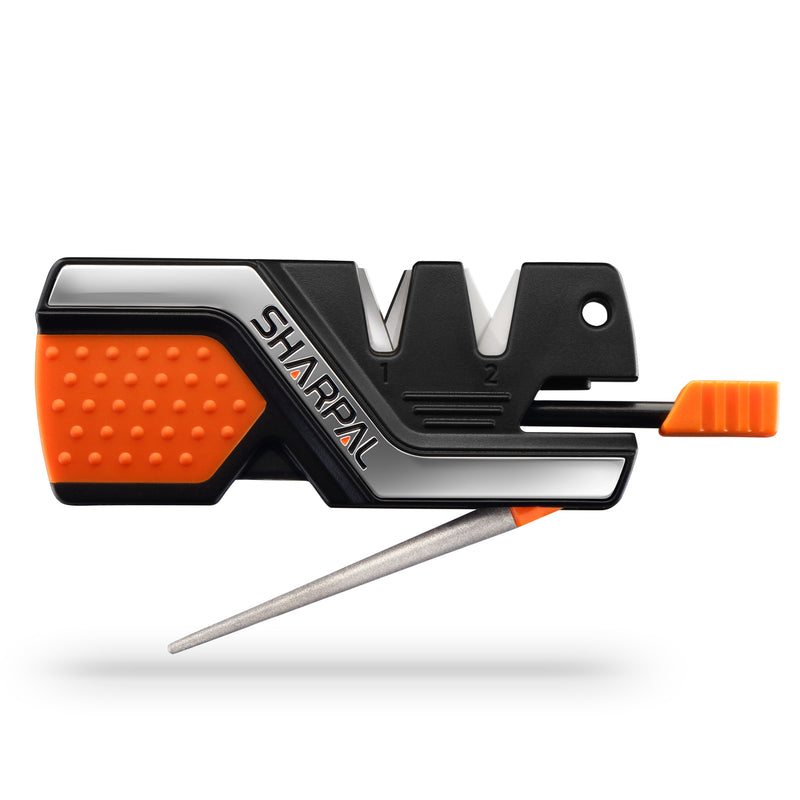 SHARPAL - Sharpal 6-in-1 Carbide/Diamond Knife Sharpener and Survival Tool 400 Grit 1 pc