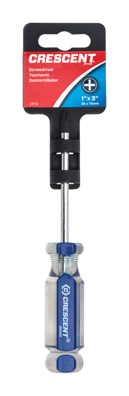 CRESCENT - Crescent #1 X 3 in. L Phillips Screwdriver 1 pc