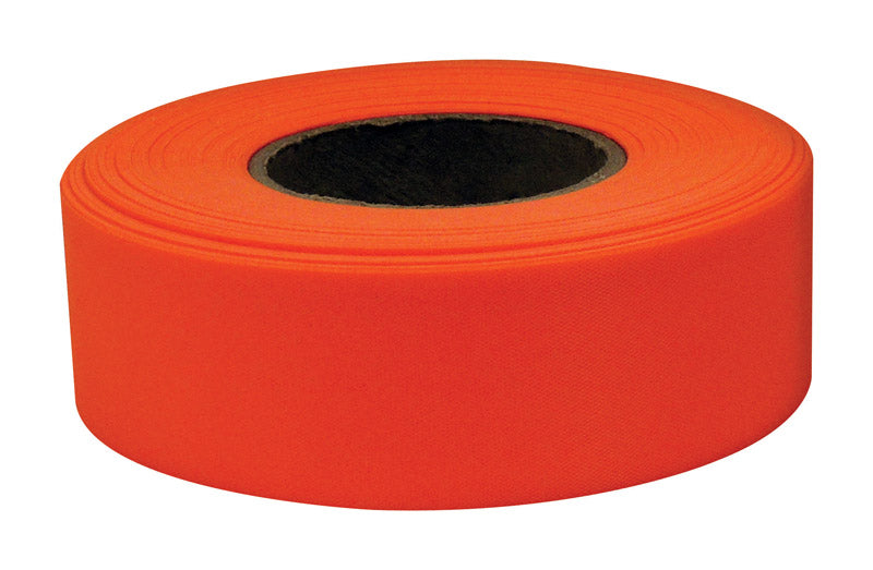 INTERTAPE - IPG 1.18 in. W X 50 yd L Flagging Ribbon Orange