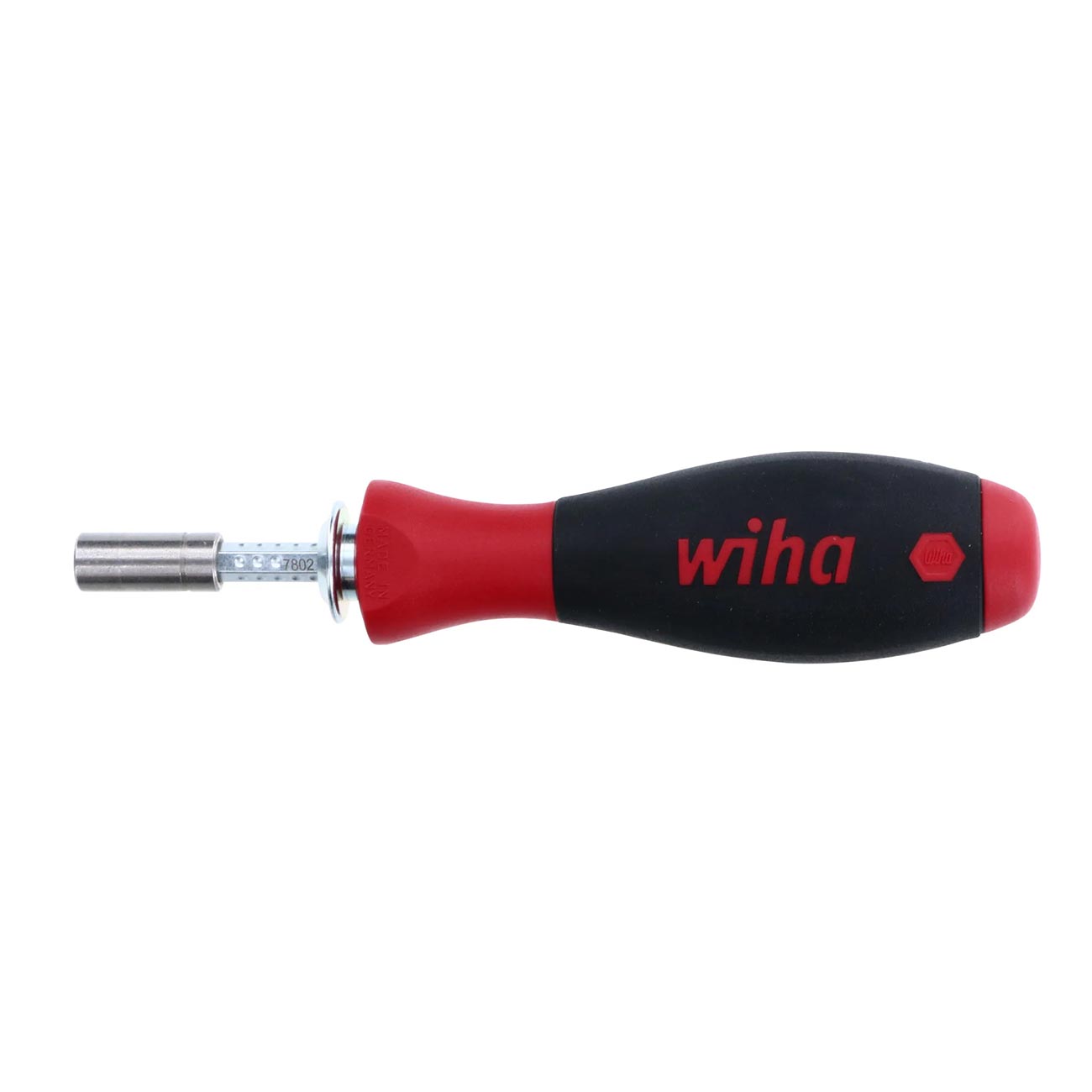 Wiha SoftFinish Drive-Loc VI Handle with 1/4" Bit Adapter