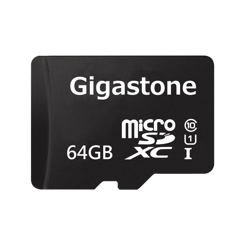 GIGASTONE - Gigastone 64 GB Micro SD Flash Memory Universal Pack 1 pk