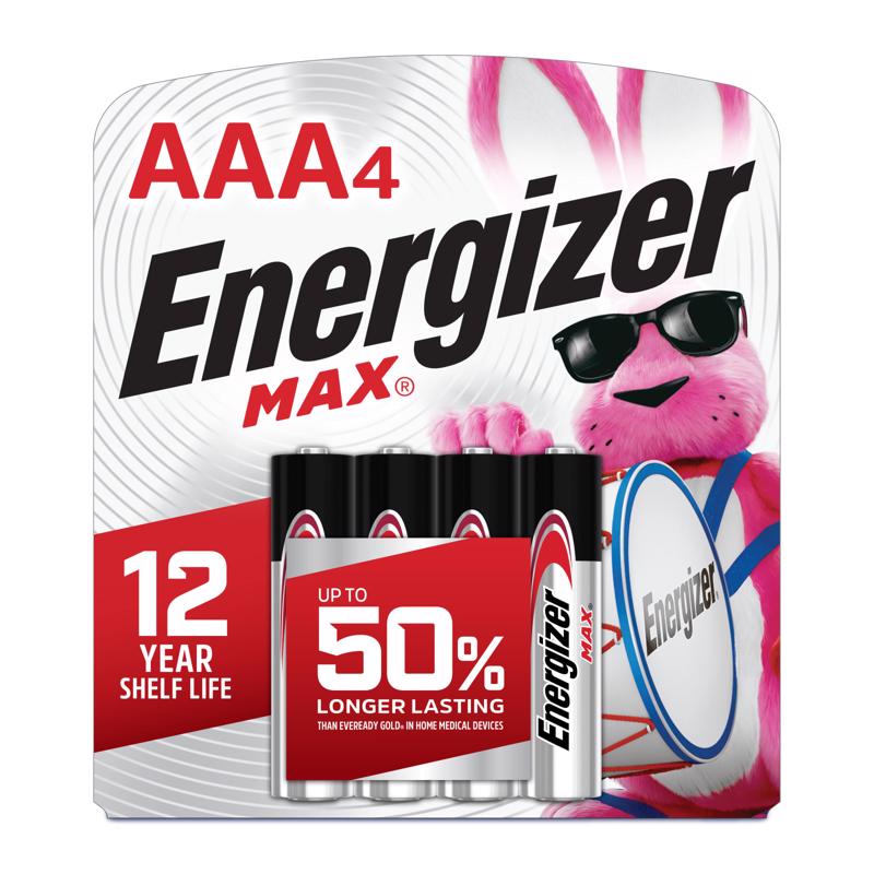 ENERGIZER - Energizer Max Premium AAA Alkaline Batteries 4 pk Carded