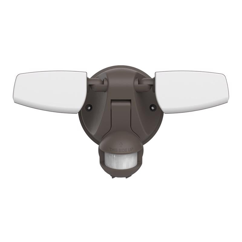 HALO - Halo Motion-Sensing Hardwired LED Bronze Floodlight