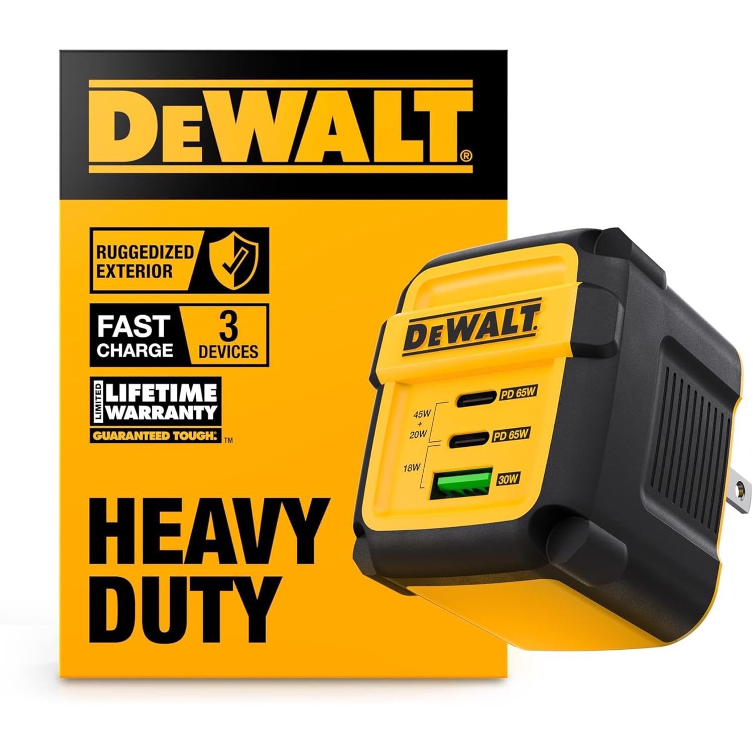 DeWalt 3 Port USB Charger 1 pk