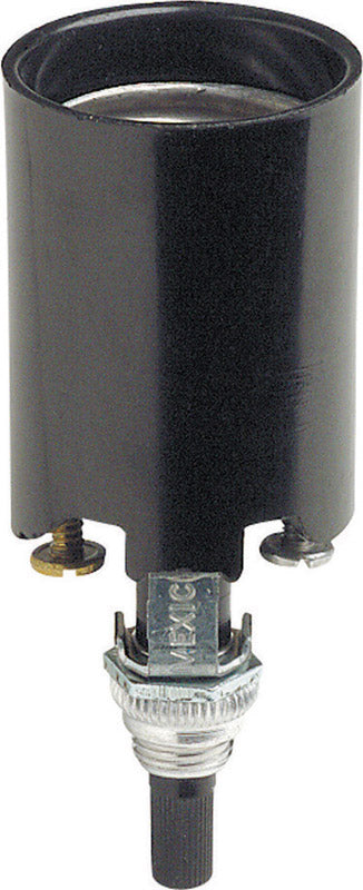 LEVITON - Leviton Phenolic Incandescent Medium Base Lampholder 1 pk