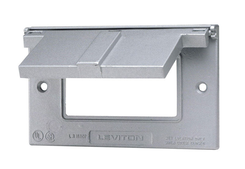DECORA - Leviton Decora Rectangle Thermoplastic 1 gang GFCI Cover
