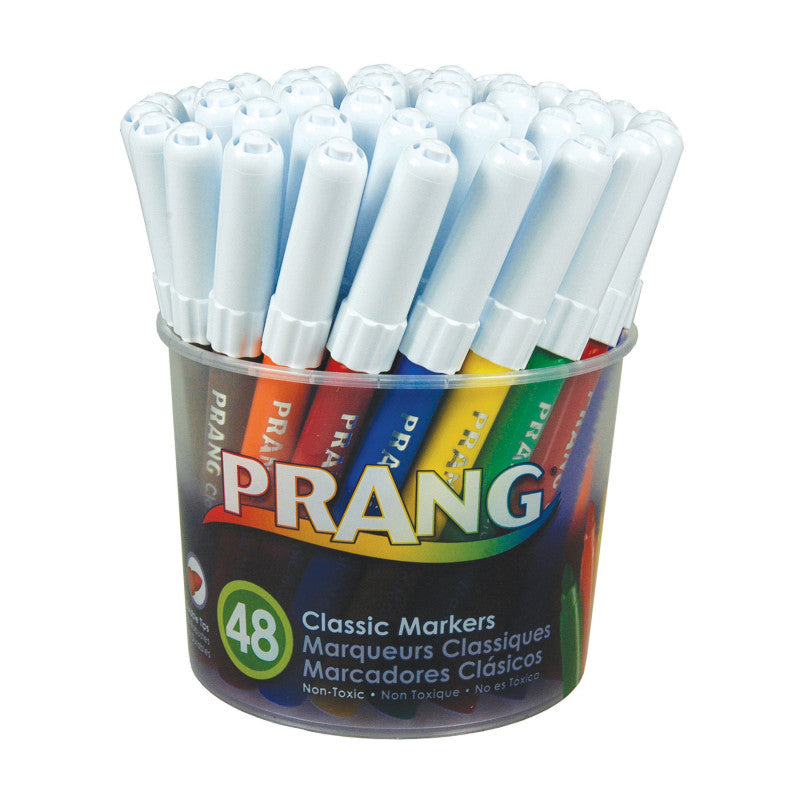 PRANG - Art Markers, Washable, 48 Colors