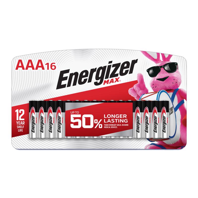 ENERGIZER - Energizer Max Premium AAA Alkaline Batteries 16 pk Carded