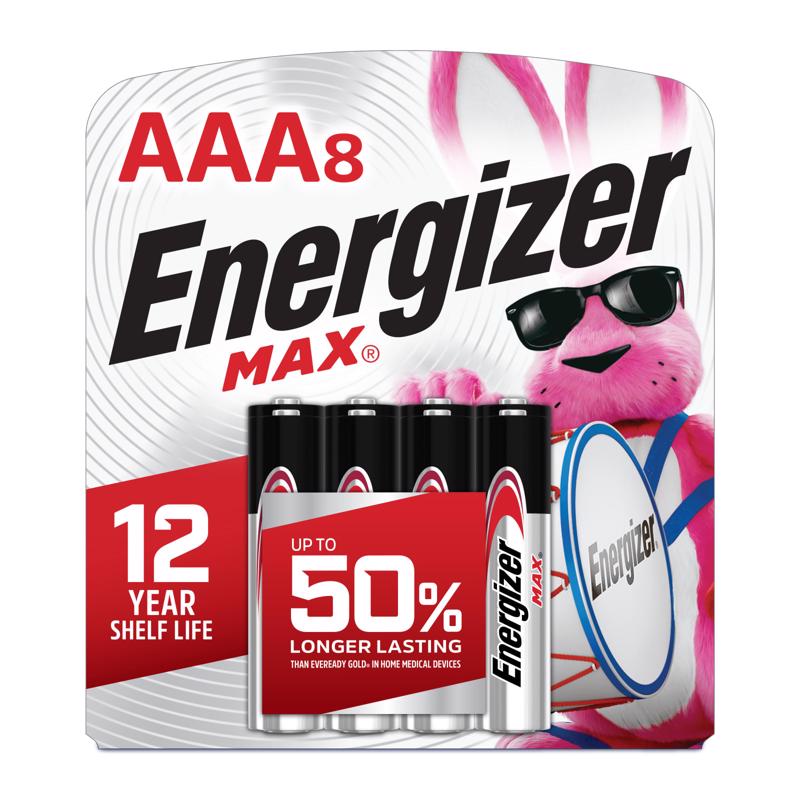 ENERGIZER - Energizer Max Premium AAA Alkaline Batteries 8 pk Carded