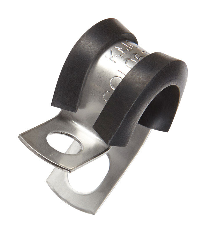 JANDORF - Jandorf 3/8 in. D Stainless Steel Cushion Clamp 2 pk