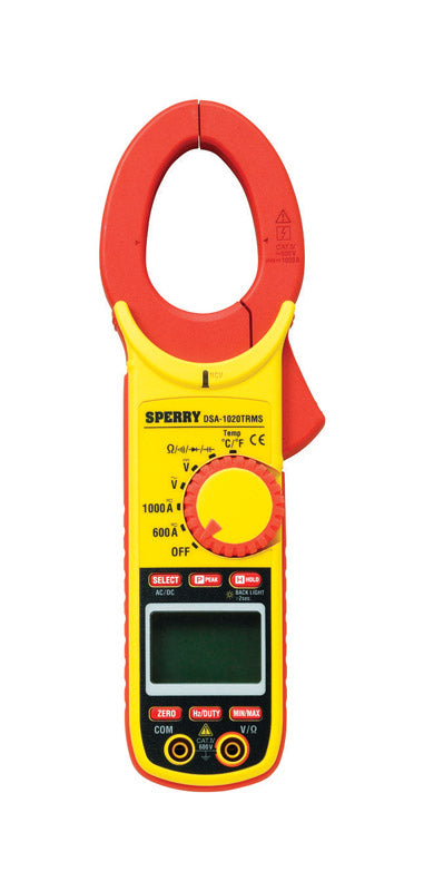 SPERRY - Sperry 27 Range Digital Clamp-On Meter