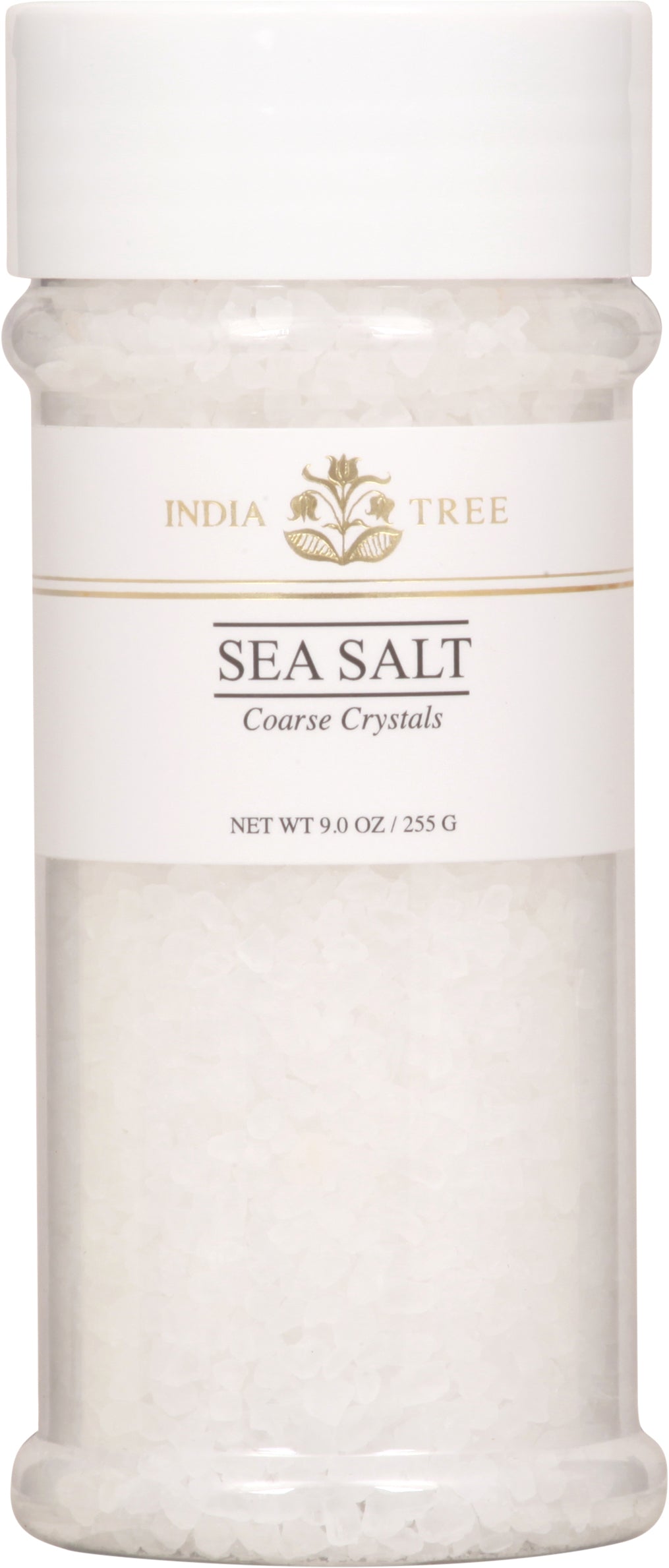 India Tree Coarse Crystals Sea Salt 9 oz - Case of 6